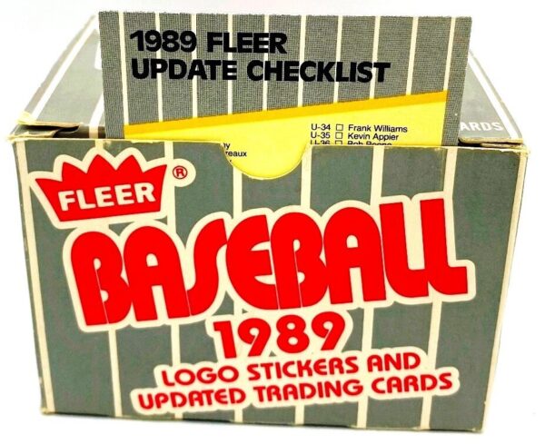 1989 Fleer Baseball Updated Series Cards (7) 1989 Fleer Baseball Updated Series Cards