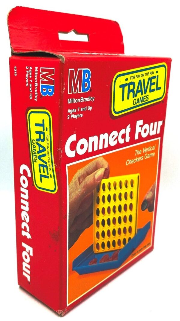 1989 Milton Bradley (Connect Four) Travel Games (3)