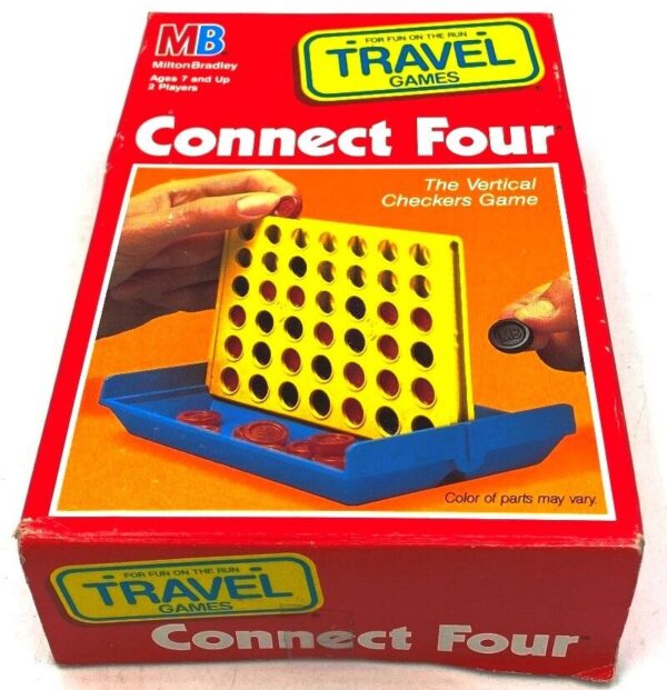 1989 Milton Bradley (Connect Four) Travel Games (5)