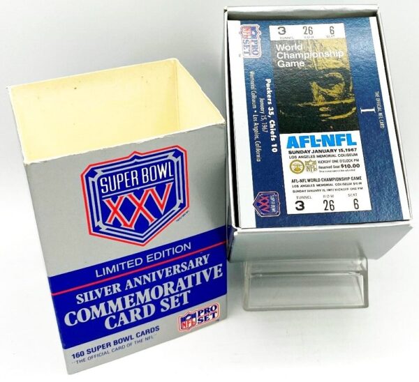 1990 Pro Set Super Bowl XXV Silver Anniversary (6)