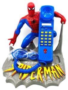 1994 Marvel Spider-Man Telephone & Telephone Base Set (13)