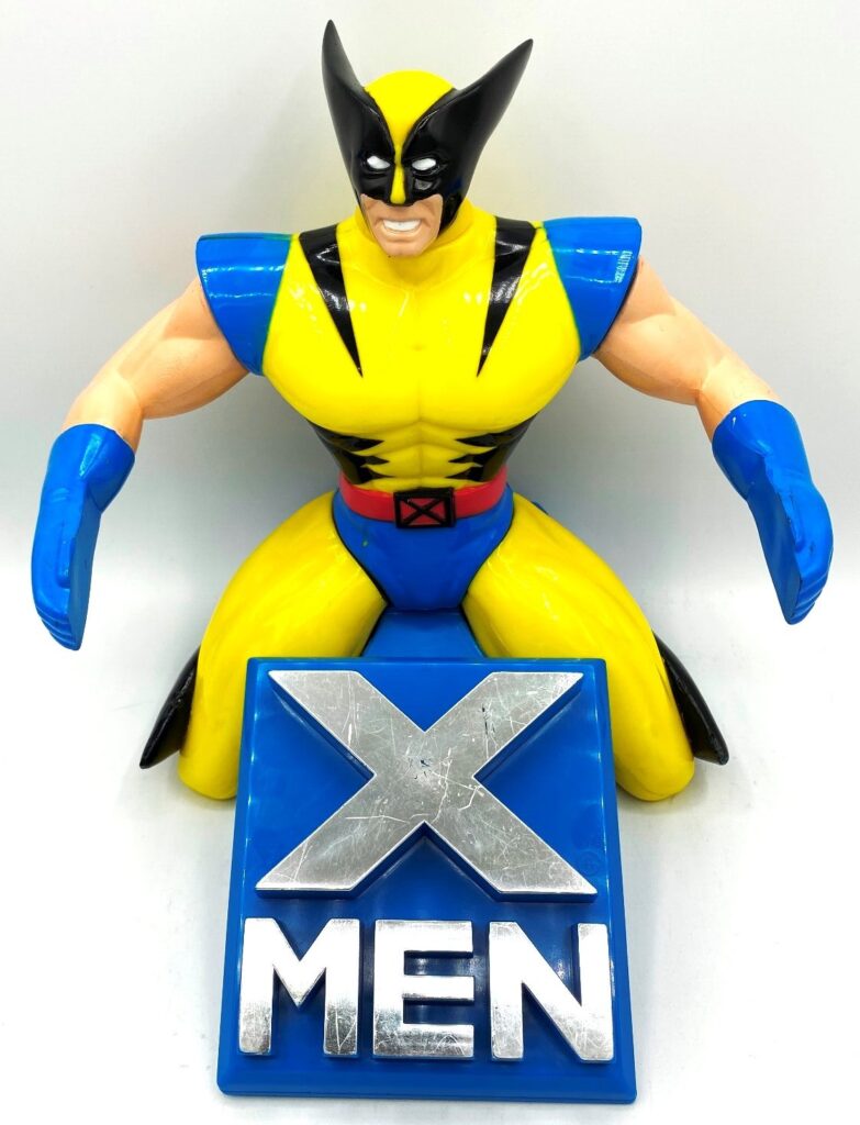 1994 Marvel X-MEN Wolverine Telephone Base Set (2)