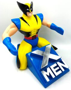 1994 Marvel X-MEN Wolverine Telephone Base Set (4)