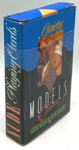 1995 Gaiety 54 Models Color Playing Cards! (2)