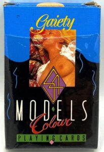1995 Gaiety 54 Models Color Playing Cards! (7)