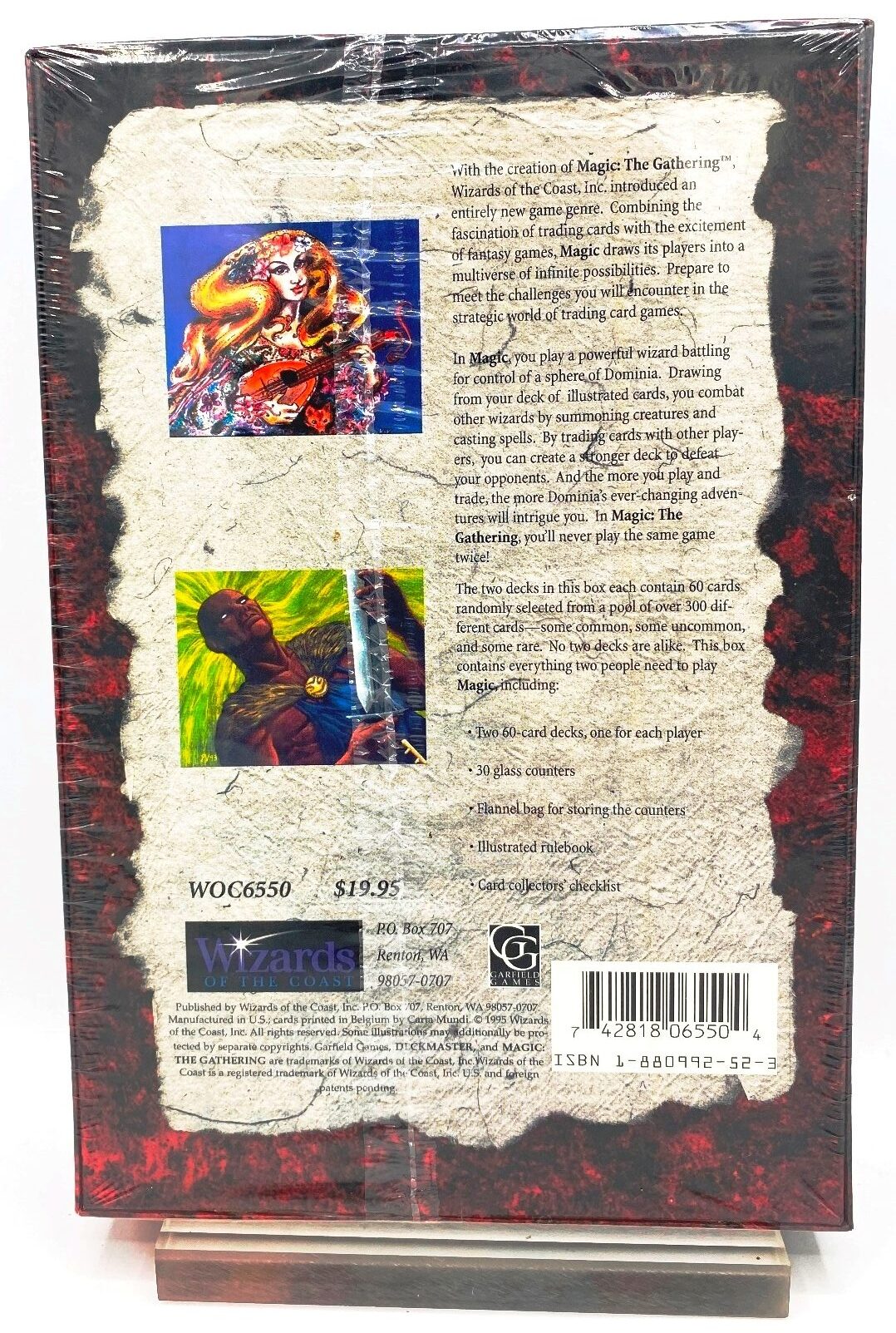1995 Magic The Gathering Deck Master Starter Gift Set 4th Ed (6)