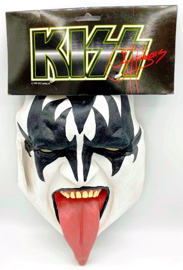 1997 Kiss Signature Gene Simmons Mask “The Demon” Exclusive