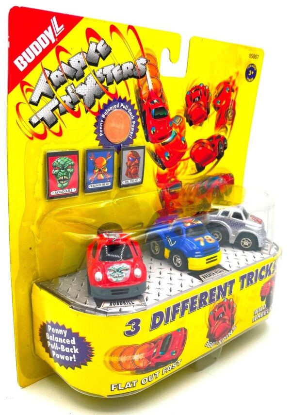 1997 Triple Trixsters Set #1 Penny Balanced Pull-Back Power (3)