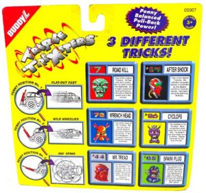 1997 Triple Trixsters Set #2 Penny Balanced Pull-Back Power (6)