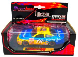 Vintage Race Image Collection Diecast Vehicles with Collectible Display Case Authentic 1:43 Scale Vehicle “Rare-Vintage” (1994-2004)