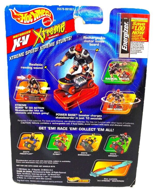 1999 Hotwheels Tony Hawk's Ramp Shredhead (7)