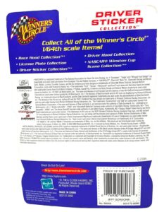 2000 WC Driver Sticker Peanuts 50th #24 (5)