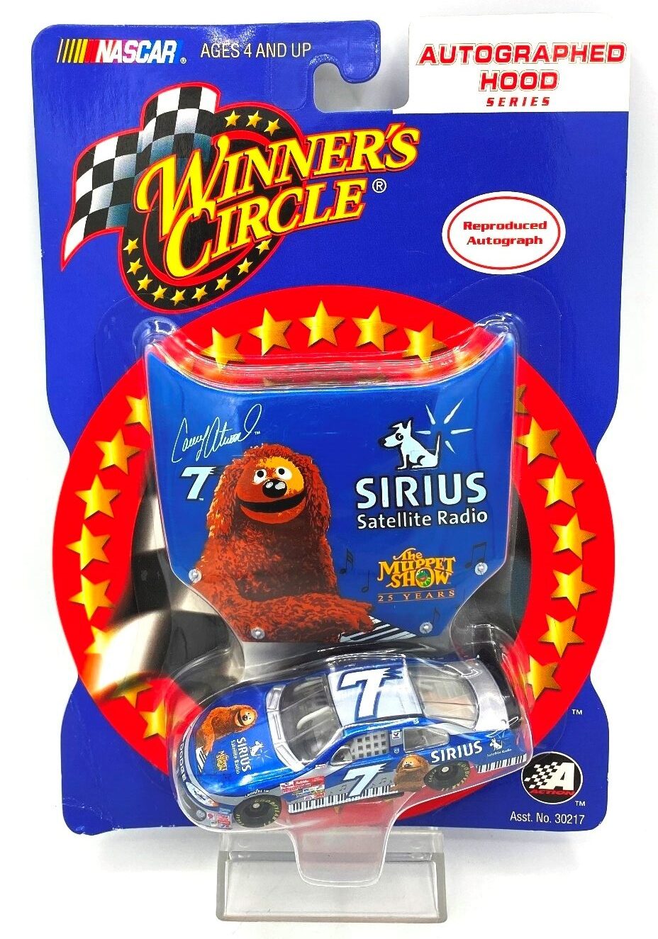 2002 WC Autographed Hood Sirius #7 (2)