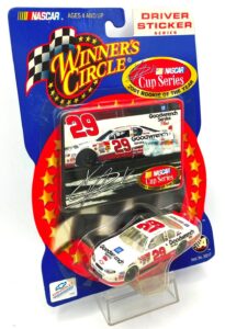 2002 WC Driver Sticker Nascar Cup Rookie #29 (3)
