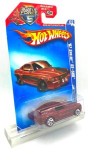 2009 Muscle Mania Red Lines '67 Shelby GT-500 #2 of #10 Red=4 (3)