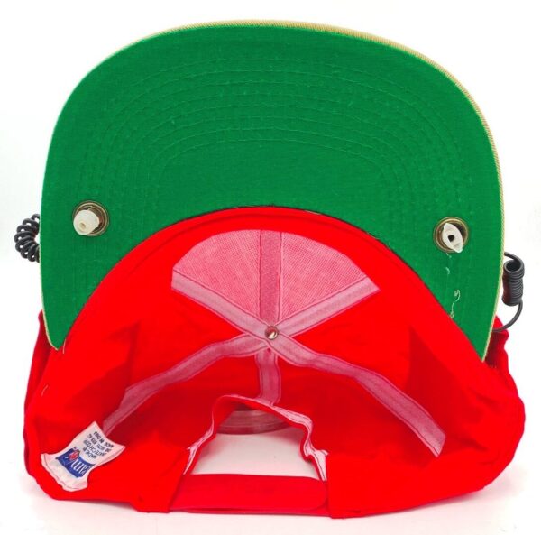 1989 SF 49ers Radio Cap AM-FM NFL Red & Gold (5) 1989 SF 49ers Radio Cap AM-FM NFL Red & Gold (5)