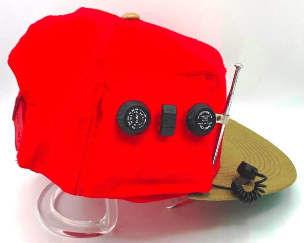 1989 SF 49ers Radio Cap AM-FM NFL Red & Gold (7) 1989 SF 49ers Radio Cap AM-FM NFL Red & Gold (7)