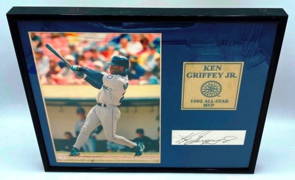 1992 Vintage Ken Griffey Jr Autographed 1992 All-Star MVP (3)