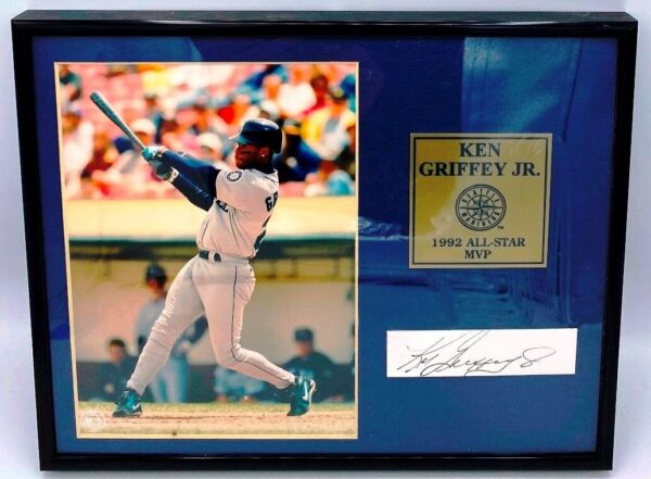 1992 Vintage Ken Griffey Jr Autographed 1992 All-Star MVP (6)