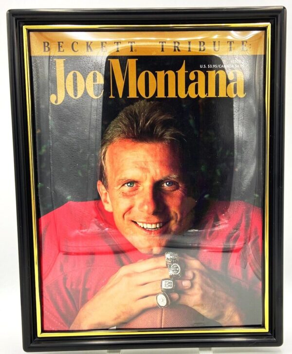 1993 Beckett Tribute NFL J Montana #2 (2) 1993 Beckett Tribute NFL J Montana #2 (2)