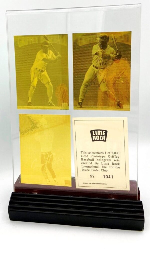 1993 Lime Rock Griffey Baseball Exclusive (Gold Hologram Set (12)