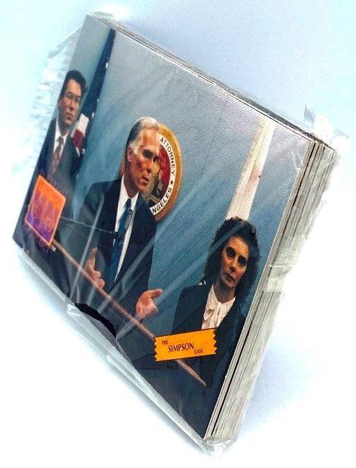 1994 The Simpson Case In Pursuit Of Justice 50 Cards Set (11)