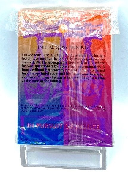 1994 The Simpson Case In Pursuit Of Justice 50 Cards Set (7)
