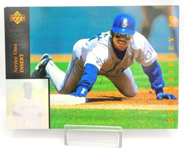1994 UD Ken Griffey Jr Series One INSERT (5x7 Holo #CL4) (1) 1994 UD Ken Griffey Jr Series One INSERT (5x7 Holo #CL4) (1)