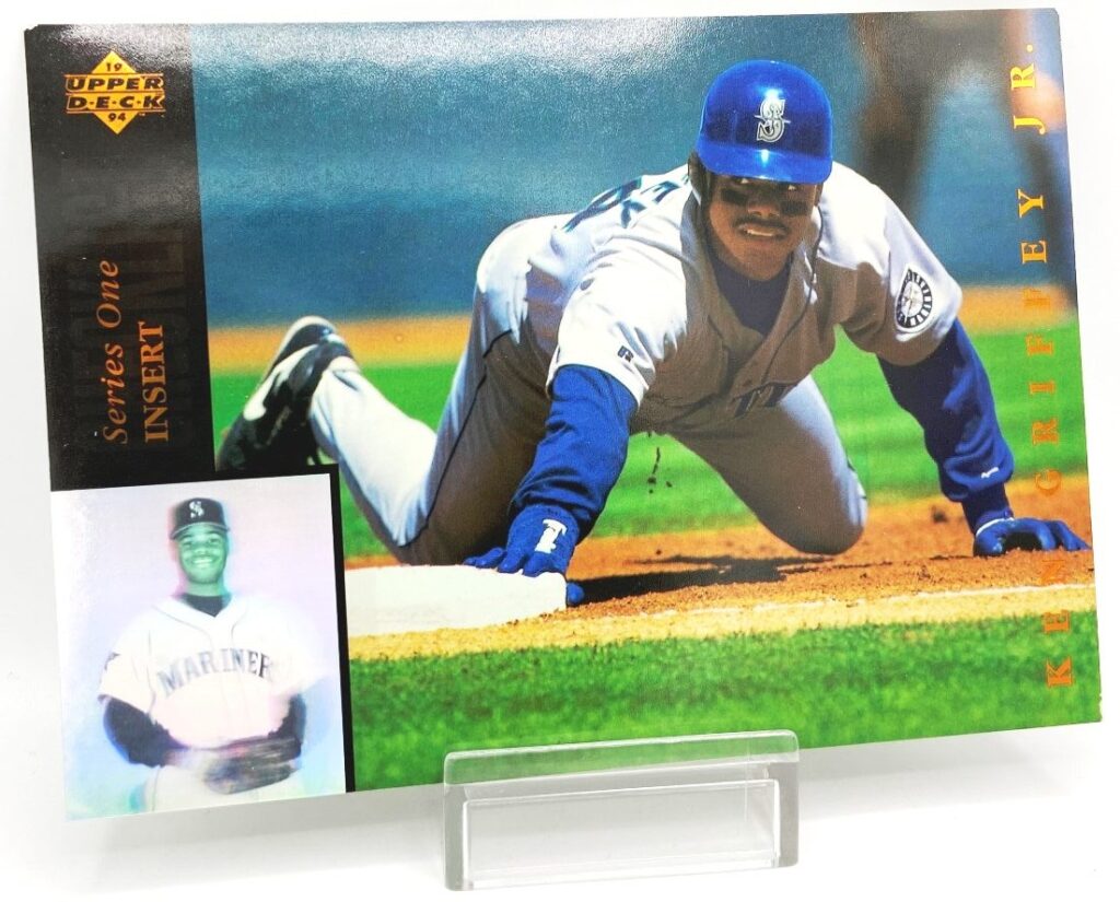 1994 UD Ken Griffey Jr Series One INSERT (5x7 Holo #CL4) (2)