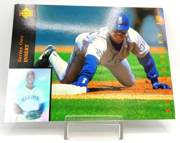 1994 UD Ken Griffey Jr Series One INSERT (5x7 Holo #CL4) (6) 1994 UD Ken Griffey Jr Series One INSERT (5x7 Holo #CL4) (6)