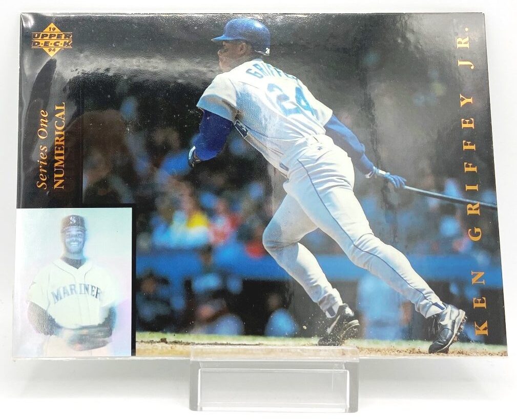 1994 UD Ken Griffey Jr Series One Numerical (5x7 Holo #CL1) (4)