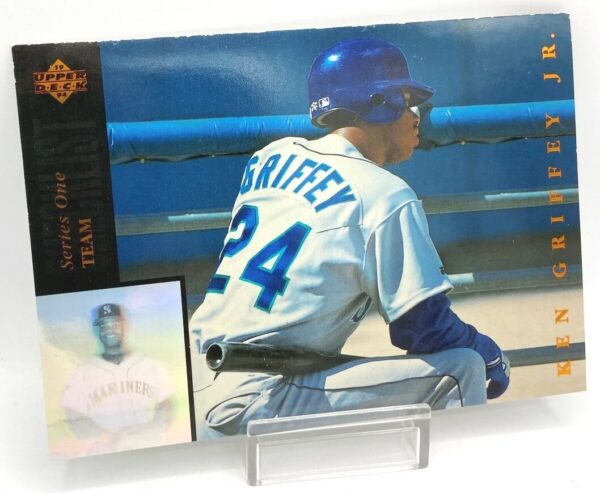 1994 UD Ken Griffey Jr Series One TEAM (5x7 Holo #CL3) (2)