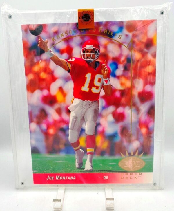 1994 Upper Deck Joe Montana Jumbo Limited Edition Card SP-122 (3) 1994 Upper Deck Joe Montana Jumbo Limited Edition Card SP-122 (3)