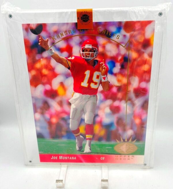 1994 Upper Deck Joe Montana Jumbo Limited Edition Card SP-122 (4) 1994 Upper Deck Joe Montana Jumbo Limited Edition Card SP-122 (4)