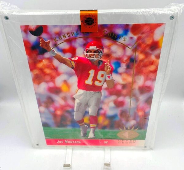 1994 Upper Deck Joe Montana Jumbo Limited Edition Card SP-122 (7) 1994 Upper Deck Joe Montana Jumbo Limited Edition Card SP-122 (7)