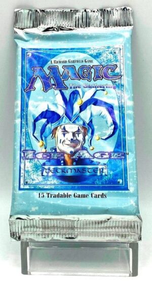 1995 Magic The Gathering Ice Age Booster Pack Jester’s Cap (1)