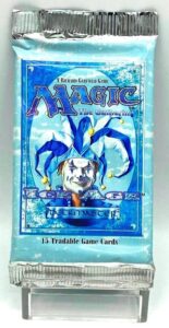 1995 Magic The Gathering Ice Age Booster Pack Jester’s Cap (2)