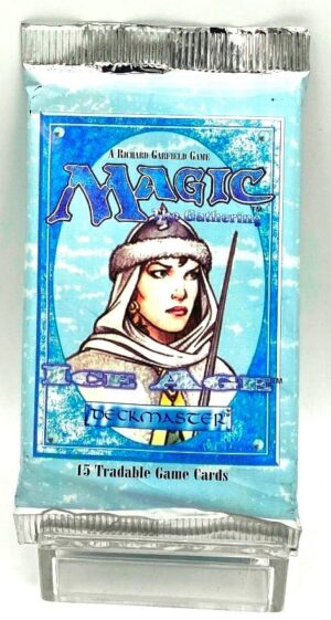1995 Magic The Gathering Ice Age Booster Pack Karplusan Yeti (2)