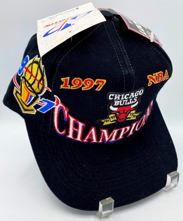 1997 Chicago Bulls NBA Champions Black Cap (10)