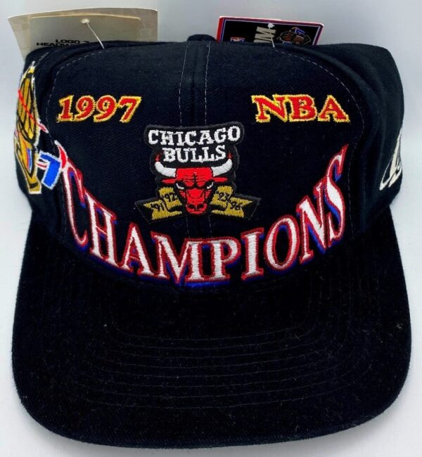1997 Chicago Bulls NBA Champions Black Cap (2)