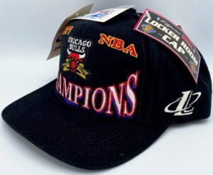 1997 Chicago Bulls NBA Champions Black Cap (4)