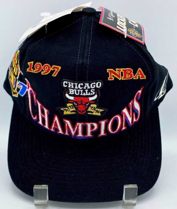 1997 Chicago Bulls NBA Champions Black Cap (8)
