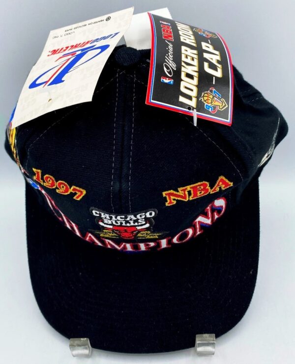 1997 Chicago Bulls NBA Champions Black Cap (9)