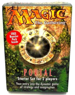 1997 Magic The Gathering Portal Starter Set Free Booster Pack (2)