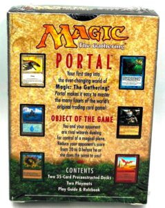 1997 Magic The Gathering Portal Starter Set Free Booster Pack (6)