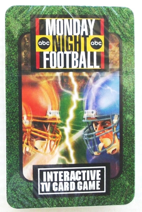 1998 ABC Sports Monday Night Football Interactive "Passing Game" Card 1998 ABC Sports Monday Night Football Interactive "Passing Game" Card