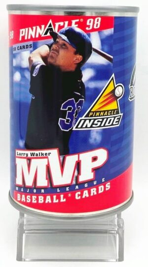 1998 Vintage Pinnacle Tin '98 Larry Walker MVP Baseball Cards (1)
