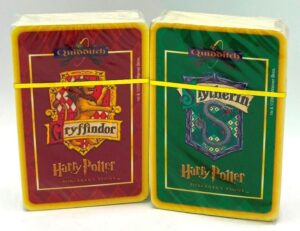 2000 Mattel Games Harry Potter Gryffindor & Slytherin Decks (1)