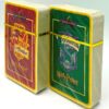 2000 Mattel Games Harry Potter Gryffindor & Slytherin Decks (4)