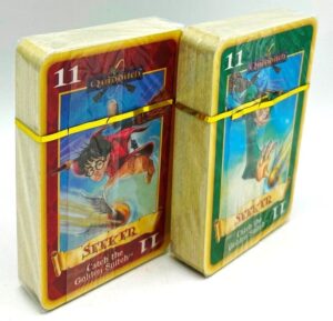 2000 Mattel Games Harry Potter Gryffindor & Slytherin Decks (6)